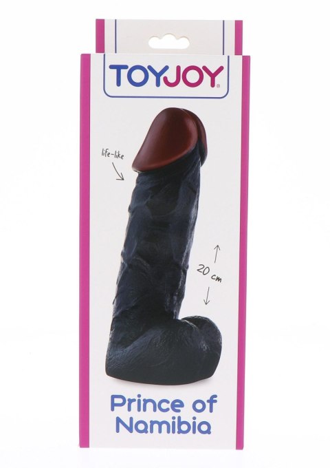 Dildo czarne realistyczny penis sex członek 20cm