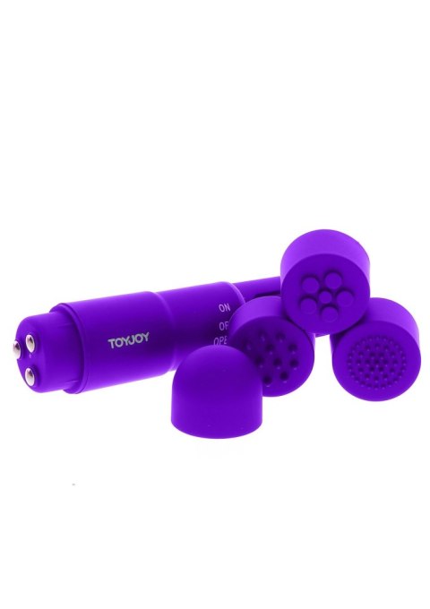 Stymulator masażer intymny łechtaczki 4 nakładki