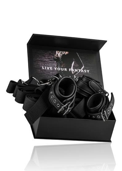 Bdsm bondage zestaw pasów do krępownia do łóżka