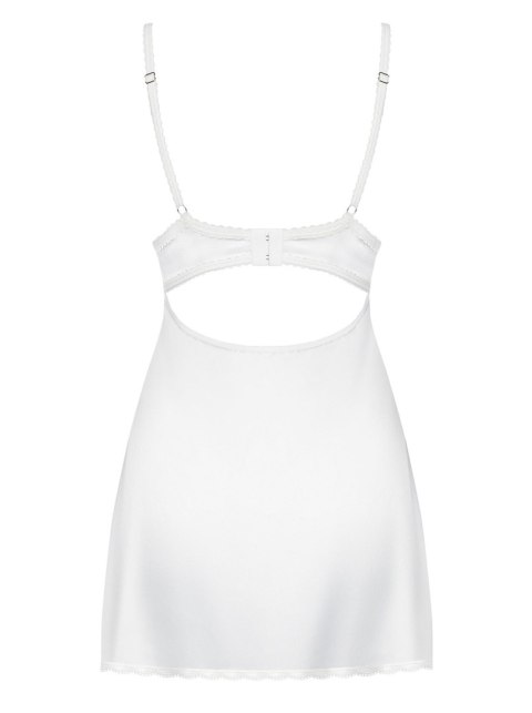 Biała koszulka stringi sex komplet obsessive l/xl