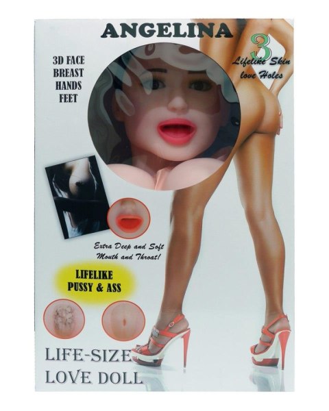 Lalka 3d realistyczna dmuchana cyberskóra wibracje