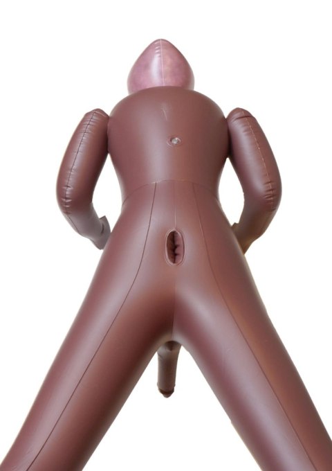 Lalka męska dmuchana facet czarny z penisem 165cm