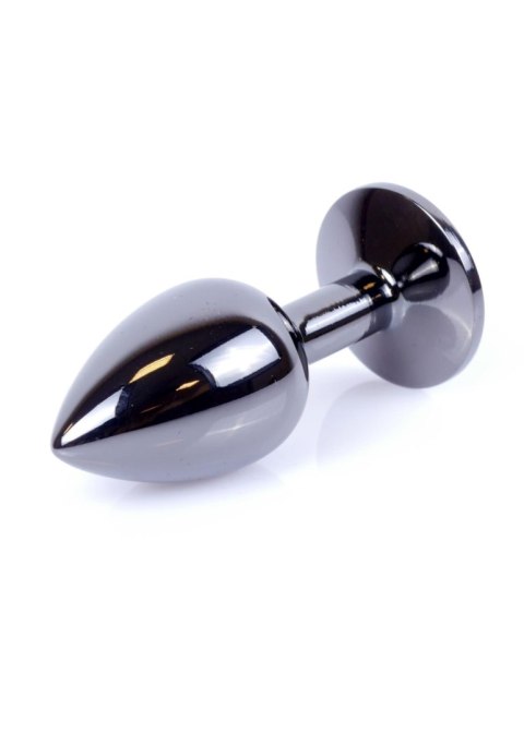 Plug korek analny stalowy z kryształem 2,7cm