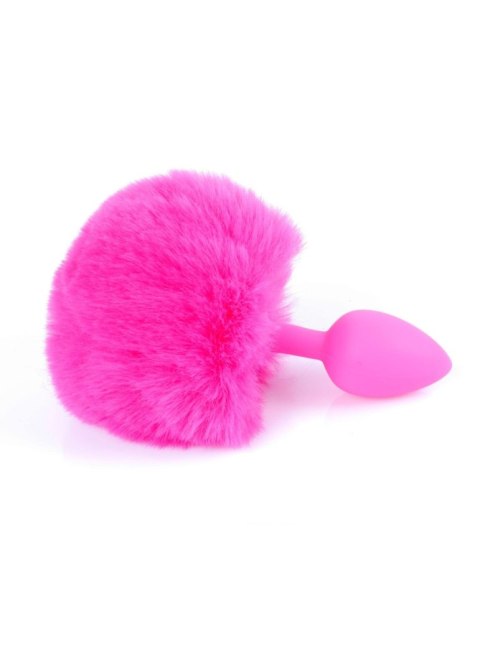Ogonek króliczy korek analny plug ozdobny mały 6cm
