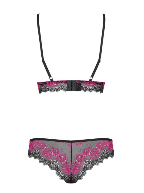 Zmysłowy sex komplet stanik figi obsessive l/xl