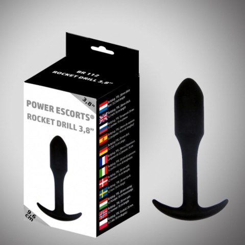 Nieduży korek analny na pierwszy raz mały plug 9cm