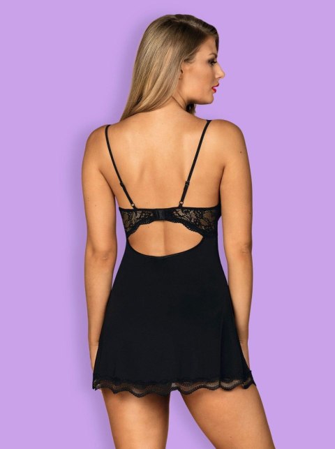 Komplet babydoll koszulka stringi obsessive s/m