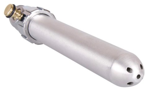 Końcówka do prysznica z dyszami srebrna 15,5 cm