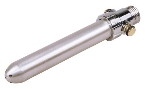 Końcówka do prysznica z dyszami srebrna 15,5 cm