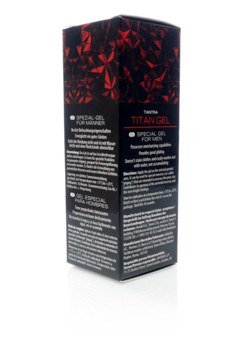 Najmocniejszy titan gel powiększający penis działa