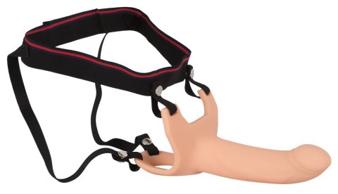 Strap-on dildo przedłużenie penisa elastyczne 26cm
