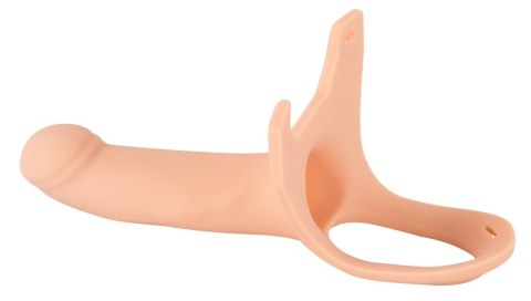 Strap-on dildo przedłużenie penisa elastyczne 26cm