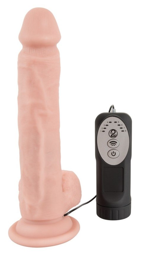 Dildo realistyczne posuw przyssawka 8trybów 21cm