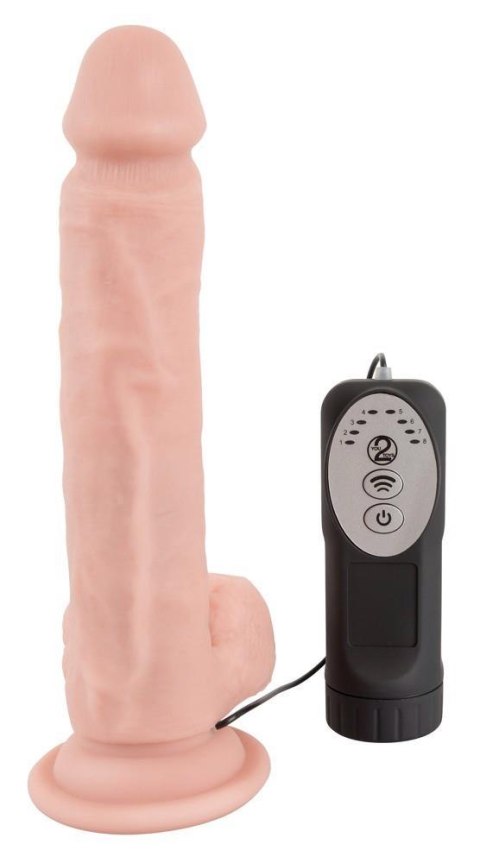 Dildo realistyczne posuw przyssawka 8trybów 21cm