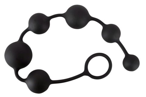Elastyczny sznur kulek analnych korali długi 40cm