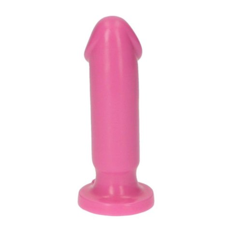 Różowe dildo gładki trzon z mocną przyssawką 15 cm