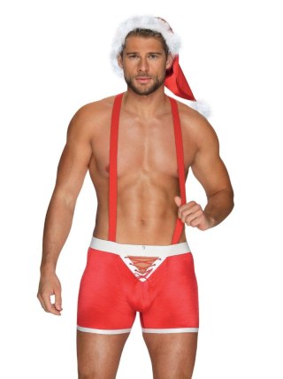 Kostium erotyczny mikołaj obsessive mr claus l/xl