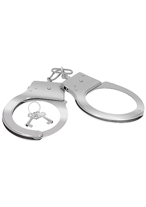 Kajdanki klasyczne metalowe stalowe bdsm bondage