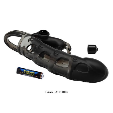 Nakładka na penisa przedłuża wibracje 10 trybów