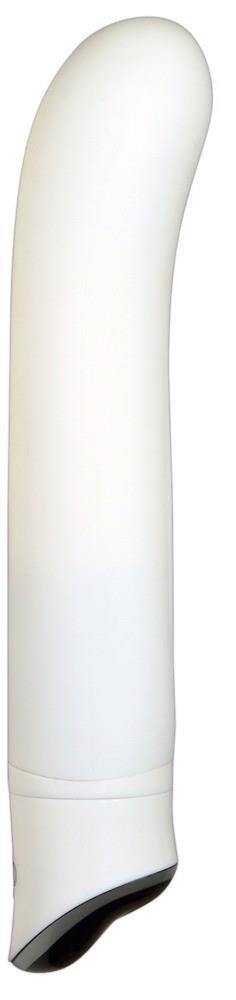 Klasyczny wibrator z wygiętą główką punkt g 22cm