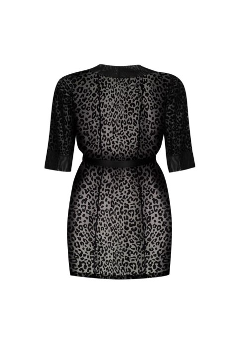 Szlafrok erotyczny peniuar obsessive jagueria 6xl