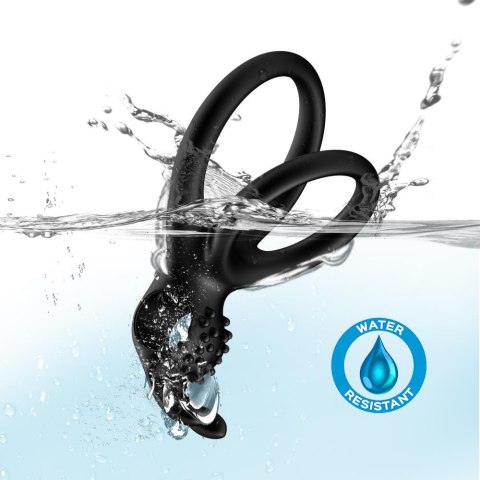 Podwójny wibrujący pierścień na penisa jądra sex