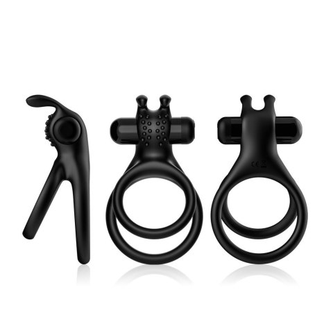 Podwójny wibrujący pierścień na penisa jądra sex