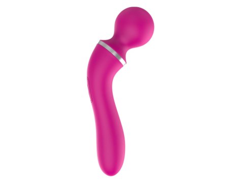 Masażer łechtaczki wibrator 2w1 10+10 trybów 19cm
