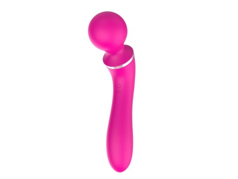 Masażer łechtaczki wibrator 2w1 10+10 trybów 19cm