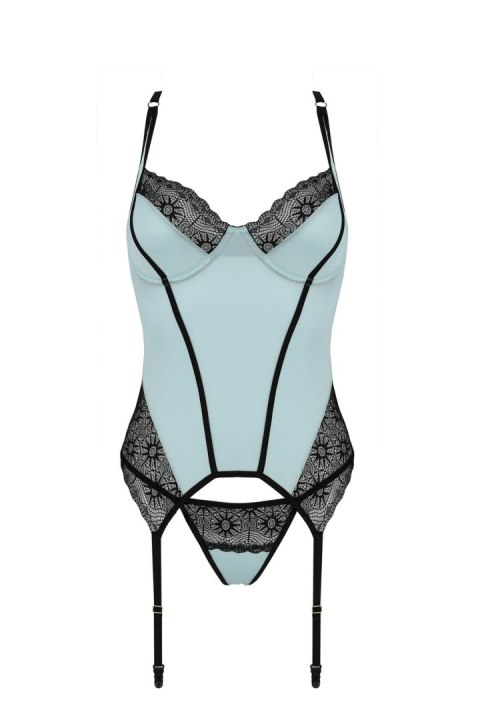 Bielizna-SIDRA CORSET minty L/XL