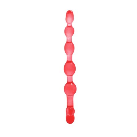 Koraliki sonda analna silikonowe 20cm różne kolory