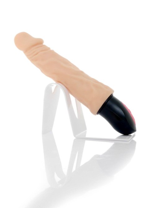 Sex wibrator z kręgosłupem giętki cyberskóra 27cm