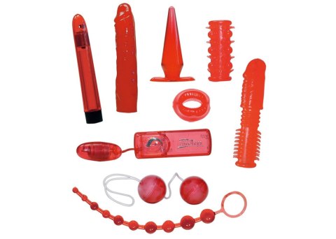 Wibrator masturbator kulki nakładki zestaw 9 sztuk
