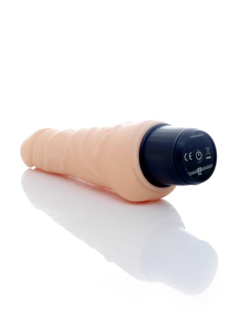 Wibrator realistyczny 12 wibracji cyberskóra 18 cm