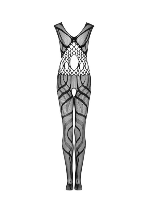 Bodystocking seksowny otwarty krok siateczka S/M/L