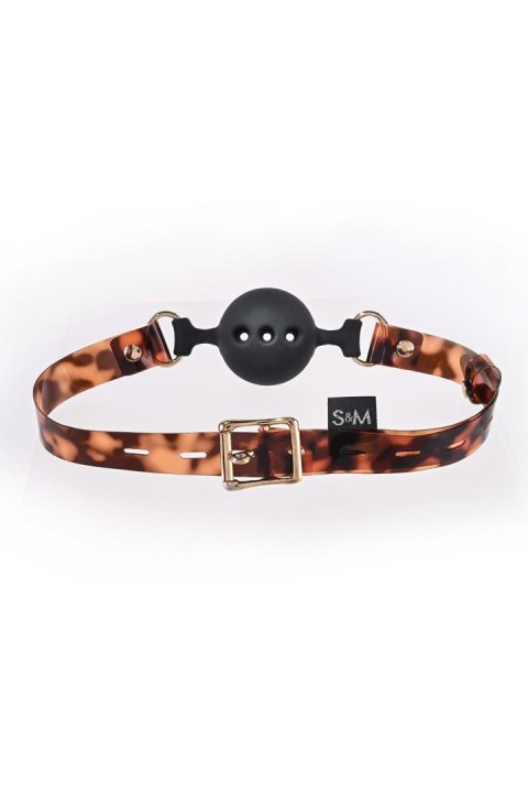 Knebel erotyczny kulka oddychający bezpieczny BDSM