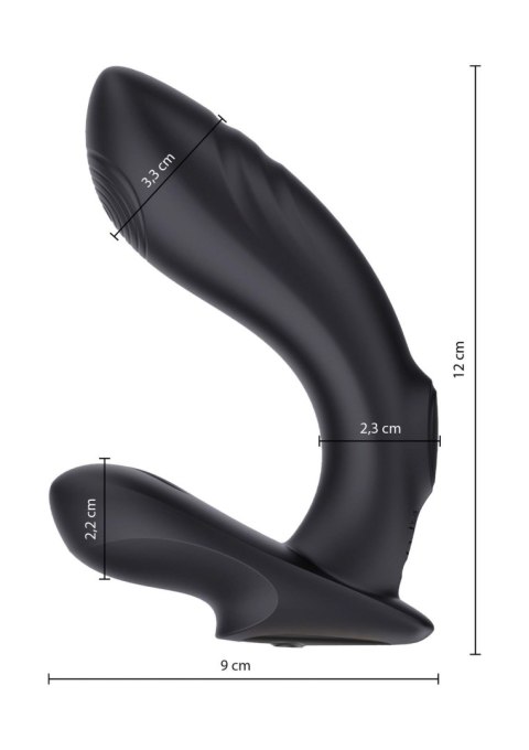 Masażer sex stymulator prostaty 10+5 trybów 12 cm