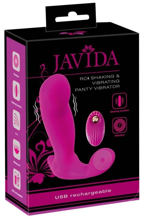 Wibrator masażer stymulator do majtek 2x 7 trybów