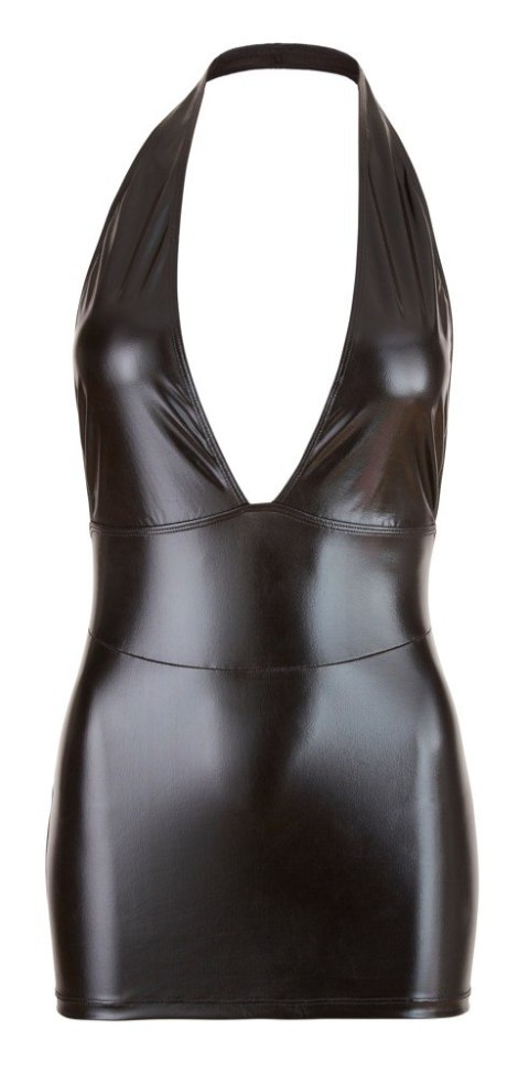 Wet Look Dress L