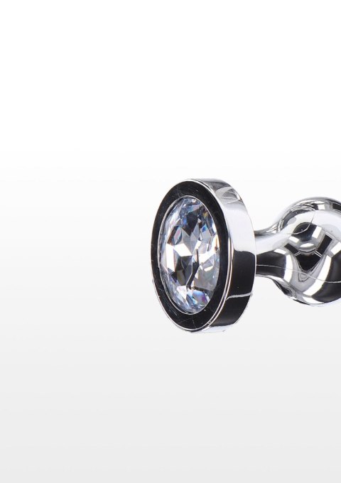 Korek analny sonda stalowa kulkowa diament 13cm