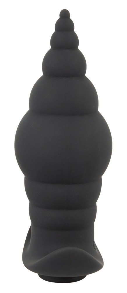 Korek analny wibrujący stożek zatyczka pilot 9cm