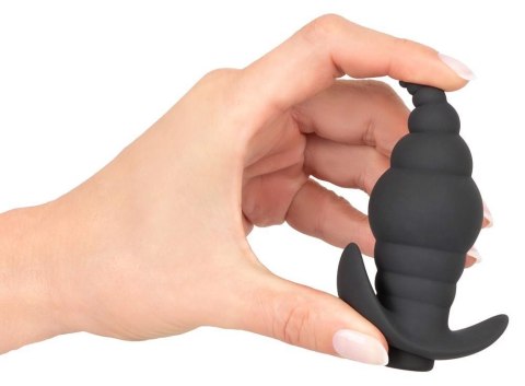 Korek analny wibrujący stożek zatyczka pilot 9cm
