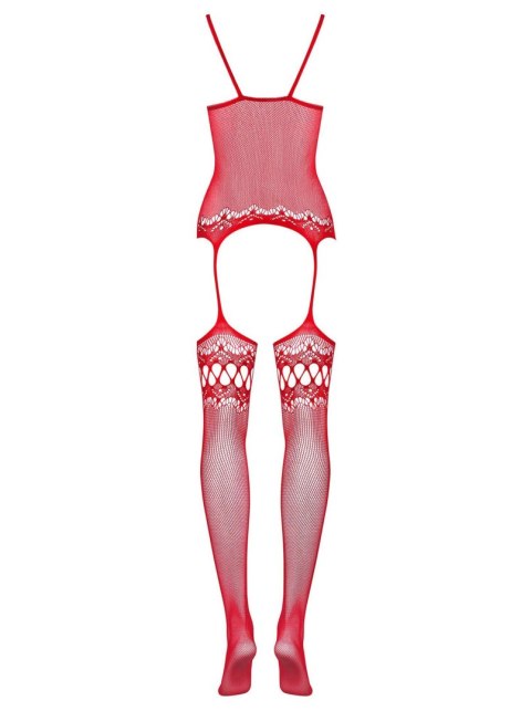 Erotyczne bodystocking otwarty krok F214 S/M/L