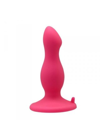 Silikonowy korek analny z mocną przyssawką sex 9cm