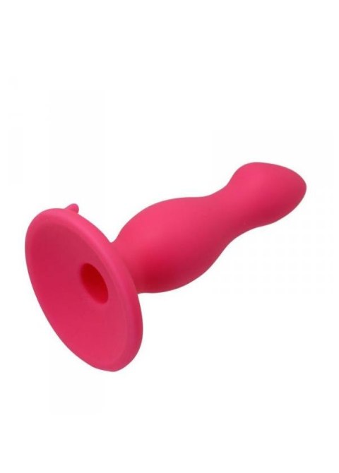 Silikonowy korek analny z mocną przyssawką sex 9cm