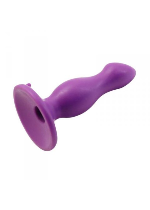 Silikonowy korek analny z mocną przyssawką sex 9cm