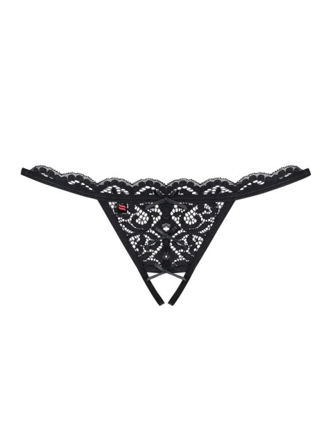 Erotyczne otwarte stringi koronkowe obsessive l/xl