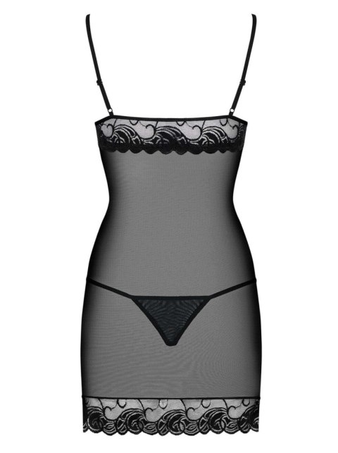 Przejrzysta koszulka komplet stringi wonderia l/xl