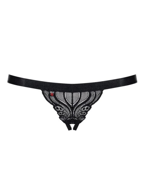 Stringi z wyciętym otwartym krokiem obsessive s/m