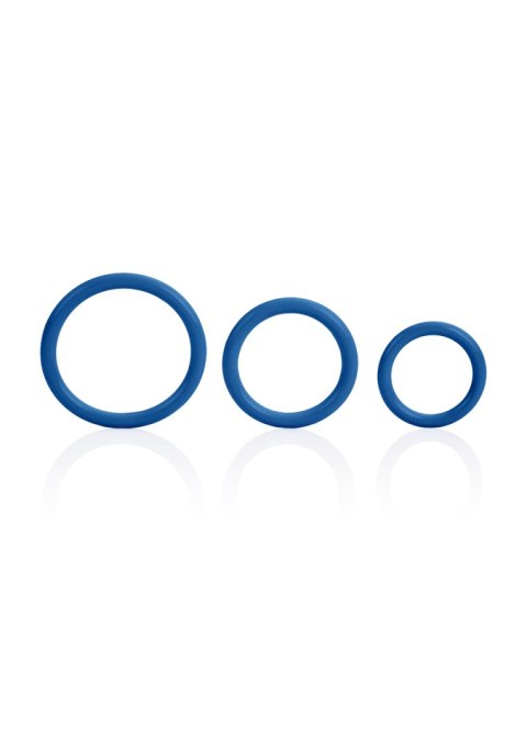 Pierścień-TRI-RINGS BLUE